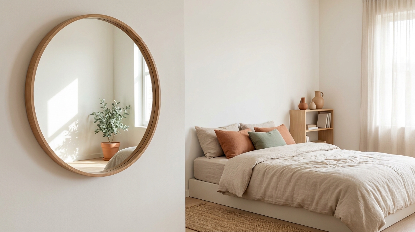 Zo laat je een kleine slaapkamer groter lijken