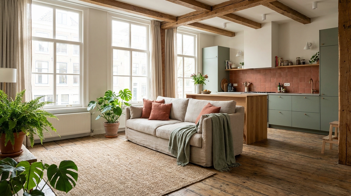 Woonkamer met open keuken inrichten: zo maak je er een geheel van